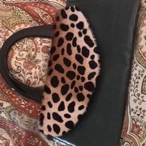 Artsy clutch purse